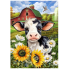 Cute Cow Garden Flag