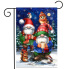 Warm Wishes Gnomes Garden Flag