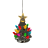 4" Light Up Tree Ornament - Silver