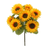 22" Sunflower Bush - Yellow