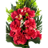 23" Red Carnation Arrangement