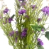24" Wild Flower & Baby's Breath Bush - Purple