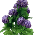 17" Purple Mum Bush Flower