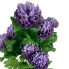 17" Purple Mum Bush Flower