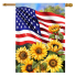 American Sunflowers House Flag