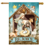 Holy Nativity Rejoice House Flag