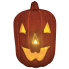 Tall Jack-O-Lantern Decor