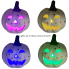 Ceramic Confetti LED Strobe Light-up Pumpkin - Rounded Eyes