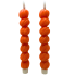 9.5" Wax Pumpkin LED Candles
