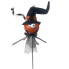 20" Witch Hat Head Pick - Orange