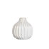 4" Decorative White Bud Vase