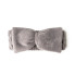 Lemon Lavender Take a Bow Ultra Plush Spa Headband - Gray