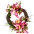 38" Pink & Green Spring Wreath