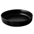 Matte Black Stoneware Dinner Bowl