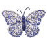 12" Chinoiserie Butterfly Wall Decor