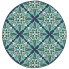 Meridian 2206B Round Outdoor Rug