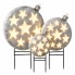 Light-up Yard Ornaments- Set of 3