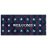 Wood American Flag Switch Insert