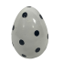 4" Resin Polka Dot Easter Egg