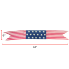 44" Stars And Stripes Banner