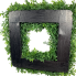 16" Sqaure Boxwood Wreath