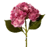 18" Real Touch Hydrangea Stem- Hot Pink