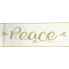 Velvet "Peace" Banner