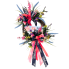 45" Coral & Blue Welcome Wreath