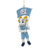4" University of NC Ornament
