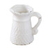 5" Pitcher Vase - White