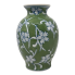 7" Slim Rim Vintage Floral Vase