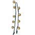 53" Golden Bells w/ Green Velvet Hanger