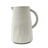 8.25" White Vase with Handle