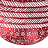 Red Christmas Ornament Vinyl Placemats - Set of 4