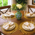 Gold Filigree Placemats - Set of 4