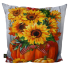 Sunflowers in Pumpkins Indoor/Outdoor Pillow