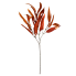 28" Eucalyptus Leaf Spray- Orange