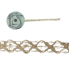 5/8" x 10yd Braided Ribbon- Beige