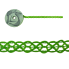 5/8" x10yd Braided Ribbon- Light Green