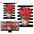 Striped Geranium Set