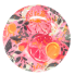 4 pc Indoor/Outdoor Dinner Plate Set - Fruits