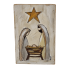 6" Holy Family Wood Block