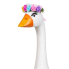 Goose Accessory- Lashes & Flower Crown