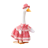 Porch Goose Outfit - Plaid Dress