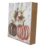5" Painted Duo Pumpkins Block