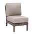 Torrence Silver Oak Armless Chair