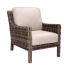 Torrence Silver Oak Club Chair