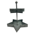Metal 2-Tiered Star Tray