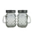 Mason Craft & More Salt & Pepper Shaker Set - Bubble Detail