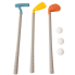 9 pc Plastic Golf Set Toy for Kids - Orange